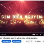 Trailer Chương trình diễn nguyện “Mừng Chúa Giáng sinh 2023”