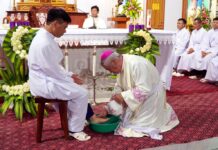Hành trình mục vụ Tam Nhật Vượt Qua và Chúa Nhật Phục Sinh của Đức Giám mục Anphong nơi miền Tây Bắc Giáo phận