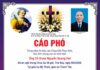 Cáo phó: Ông cố Giuse Nguyễn Quang Hợi (Thân phụ của Lm. Giuse Nguyễn Quang Minh)