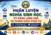 Thư mời tham dự khóa huấn luyện Nghĩa Sinh